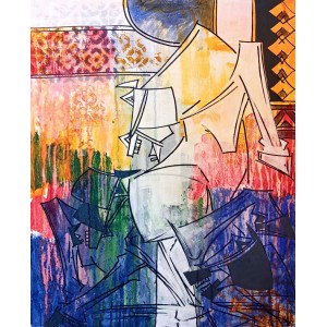 Ashkal, 24 x 30 Inch, Acrylic on Canvas, Figurative Painting, AC-ASH-329